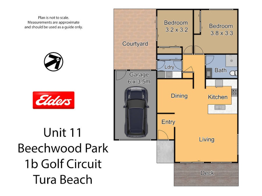 11/1B Golf Circuit, Tura Beach, NSW, 2548 - Floorplan 1
