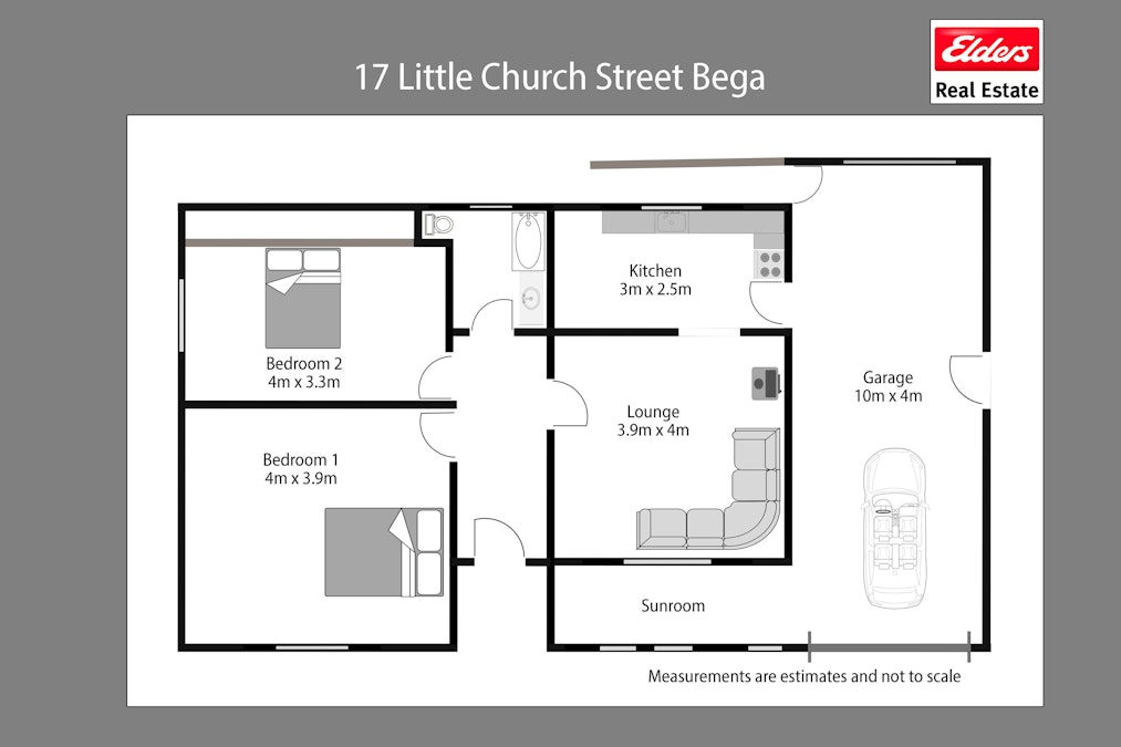 17 Little Church Street, Bega, NSW, 2550 - Floorplan 1