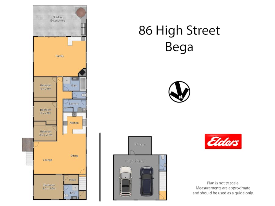 86 High Street, Bega, NSW, 2550 - Floorplan 1