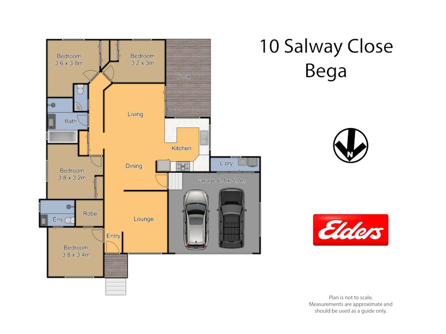 10 Salway Close, Bega, NSW, 2550 - Floorplan 1