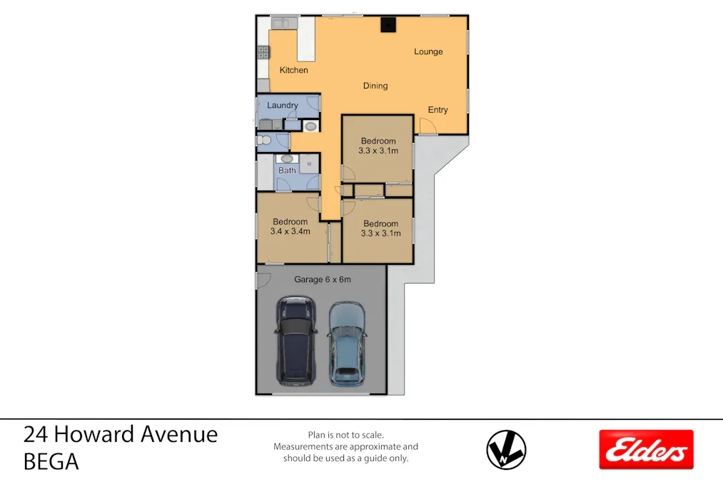 24  Howard Avenue, Bega, NSW, 2550 - Floorplan 1