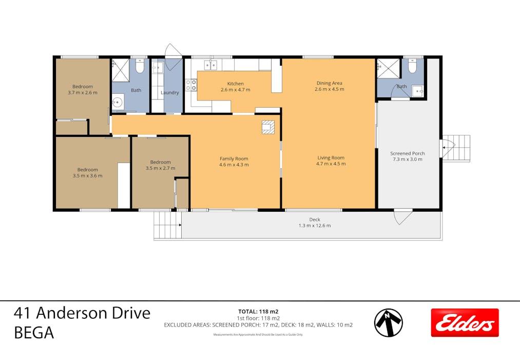41 Anderson Drive, Bega, NSW, 2550 - Floorplan 1