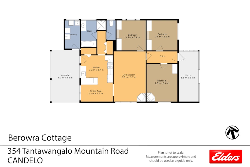 354 Tantawangalo Mountain Road, Candelo, NSW, 2550 - Floorplan 1