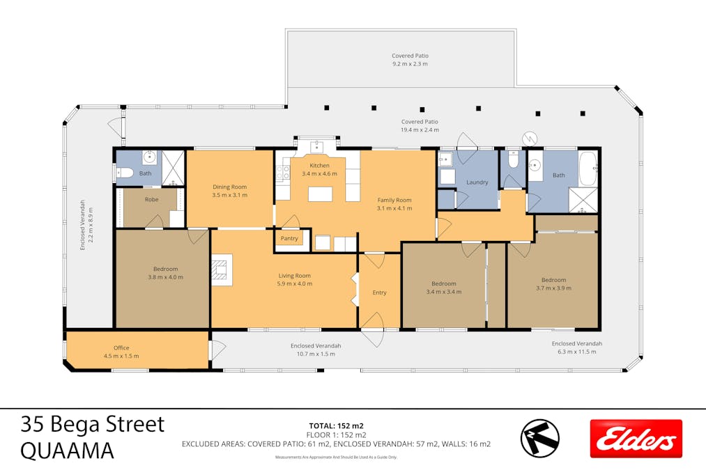 35 Bega Street, Quaama, NSW, 2550 - Floorplan 1