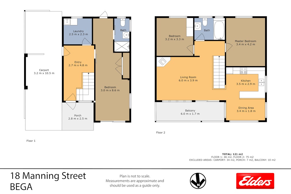 18 Manning Street, Bega, NSW, 2550 - Floorplan 1