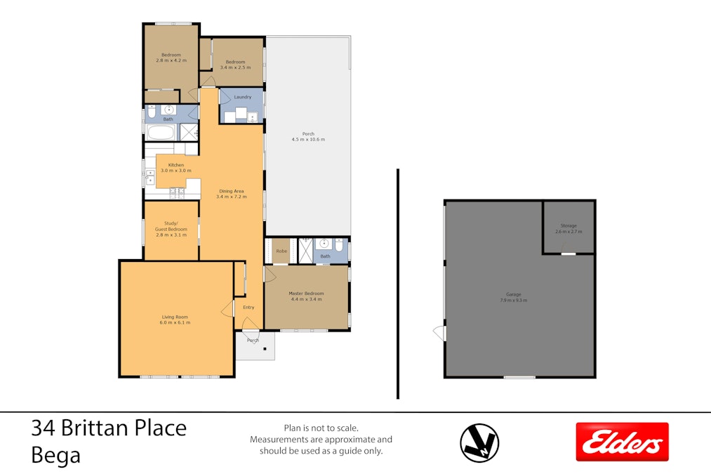 34 Brittan Place, Bega, NSW, 2550 - Floorplan 1