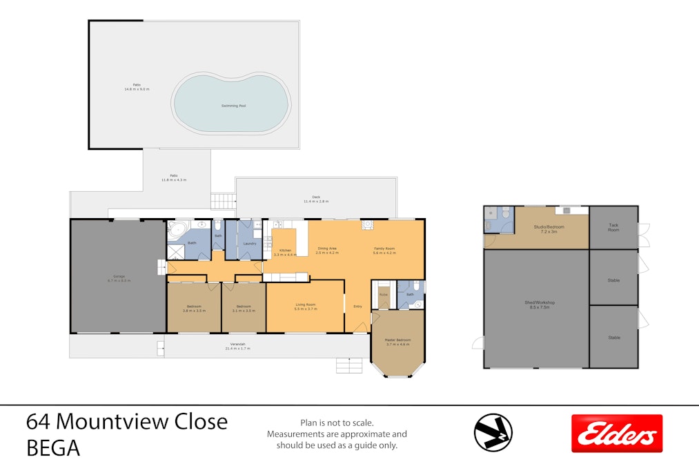 64 Mountview Close, Bega, NSW, 2550 - Floorplan 1