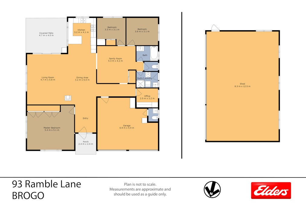 93 Ramble Lane, Brogo, NSW, 2550 - Floorplan 1