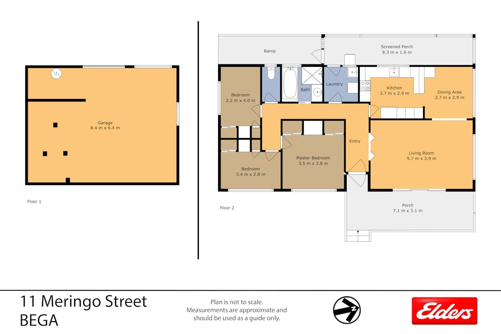 11 Meringo Street, Bega, NSW, 2550 - Floorplan 1