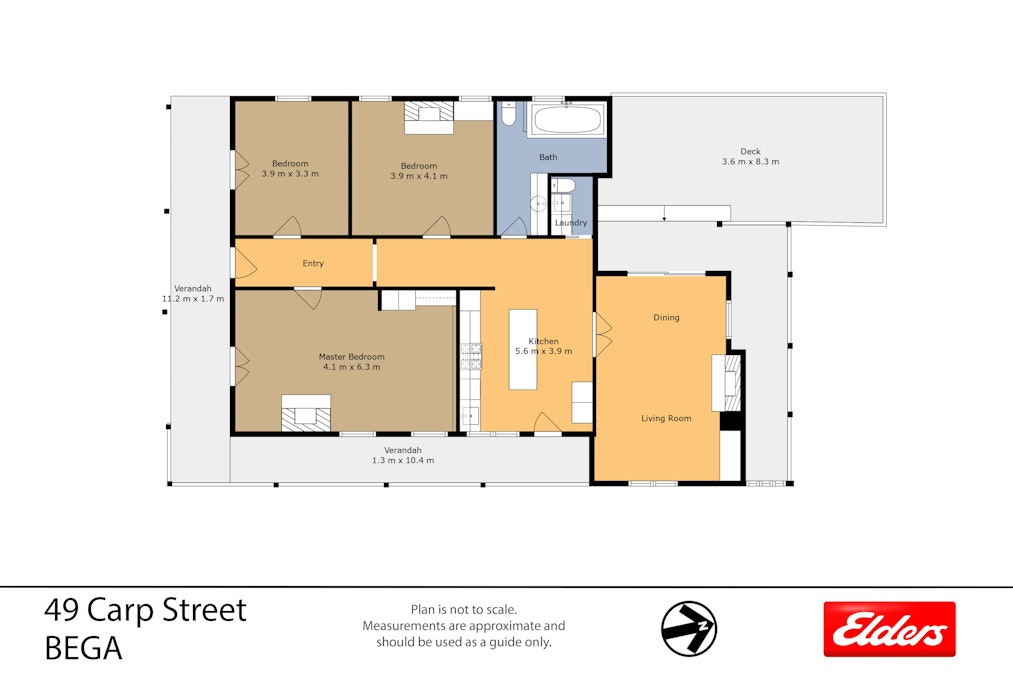 49 Carp Street, Bega, NSW, 2550 - Floorplan 1