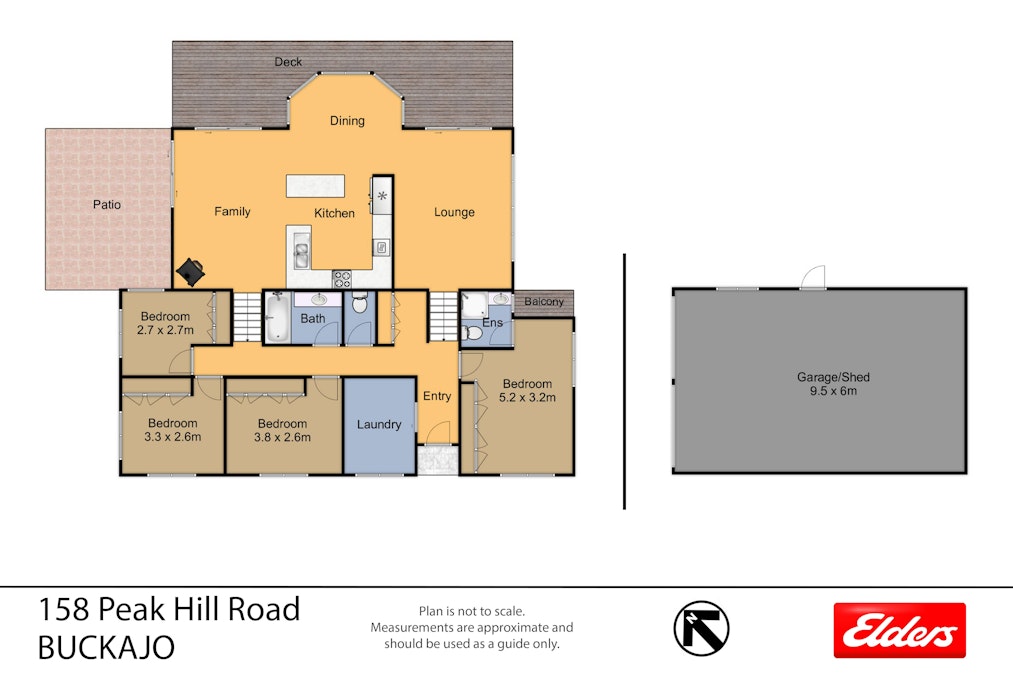 158 Peak Hill Road, Buckajo, NSW, 2550 - Floorplan 1