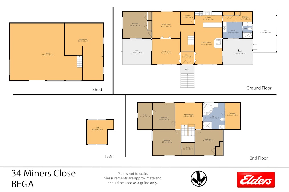 34 Miners Close, Bega, NSW, 2550 - Floorplan 1