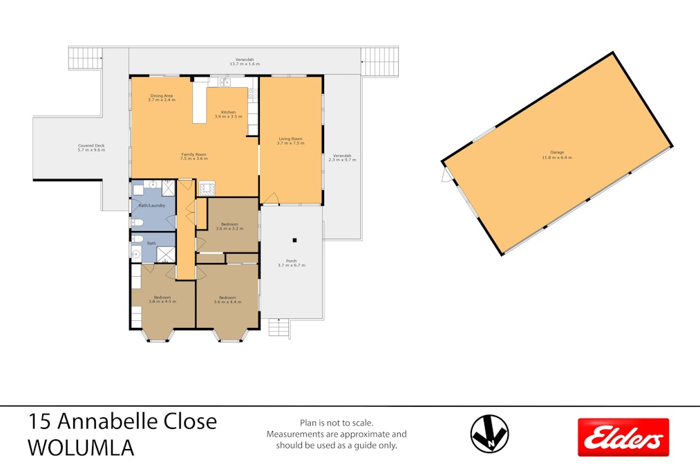 15 Annabelle Close, Wolumla, NSW, 2550 - Floorplan 1