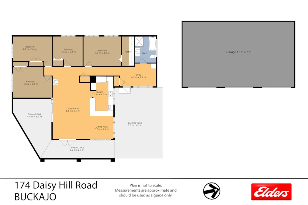 174 Daisy Hill Road, Buckajo, NSW, 2550 - Floorplan 1