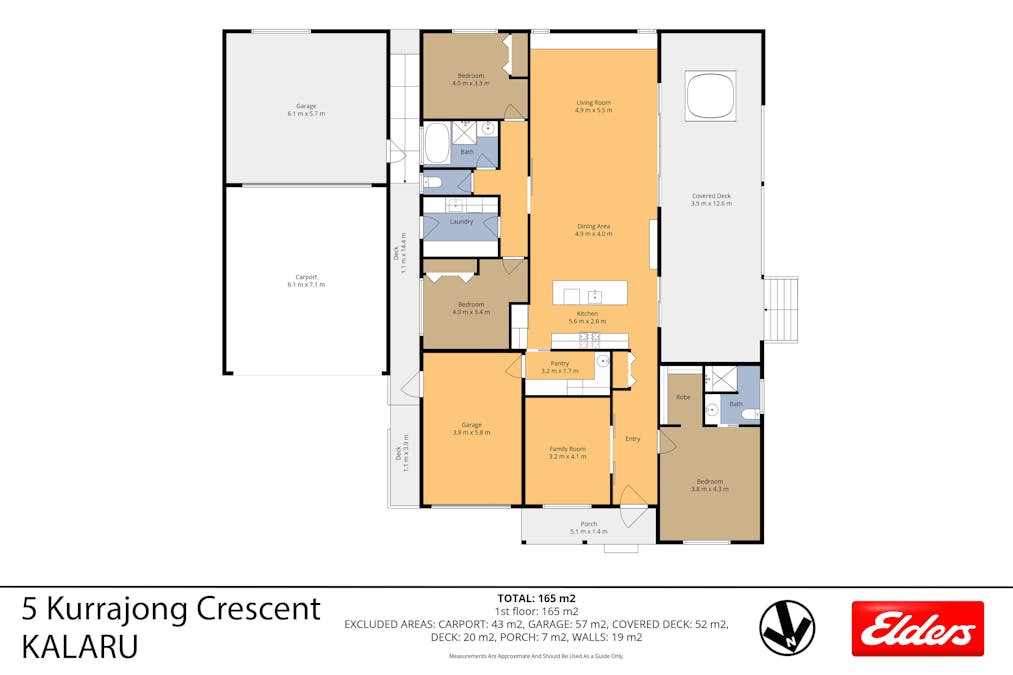 5 Kurrajong Crescent, Kalaru, NSW, 2550 - Floorplan 1