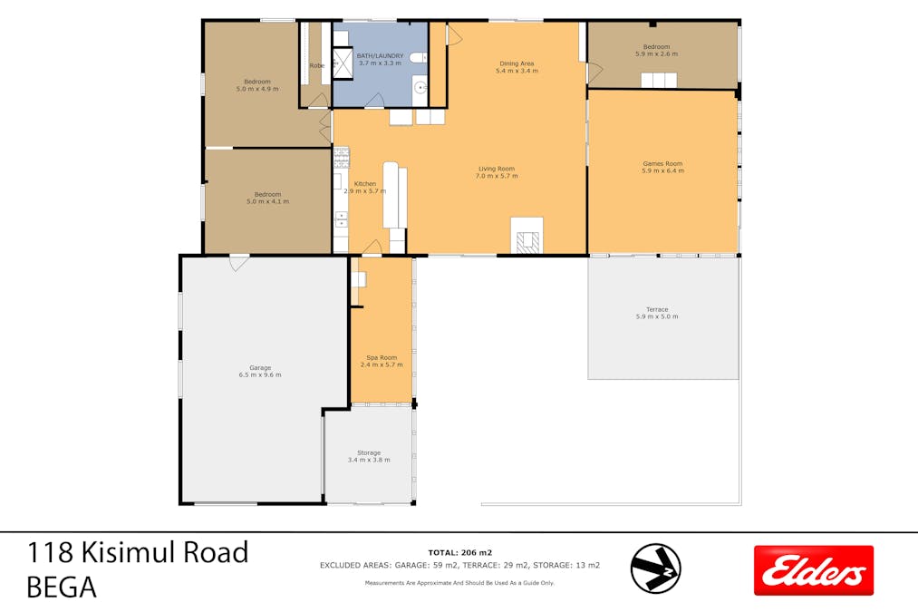 118 Kisimul Road, Bega, NSW, 2550 - Floorplan 1