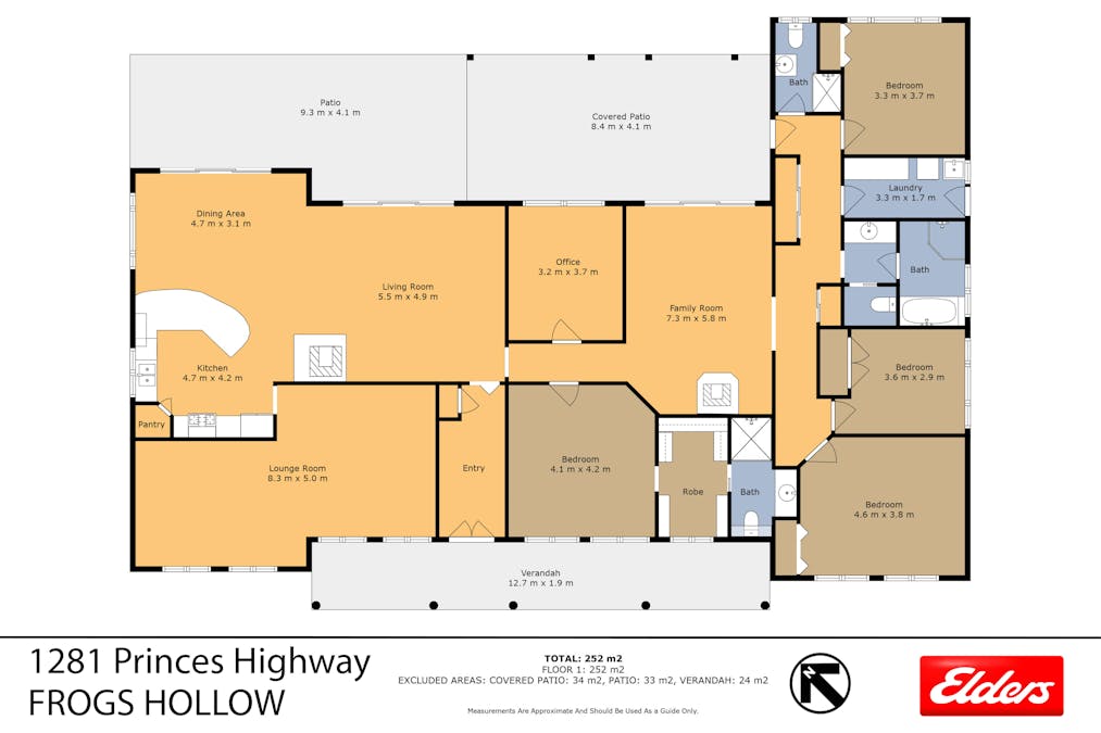 1281 Princes Highway, Frogs Hollow, NSW, 2550 - Floorplan 1