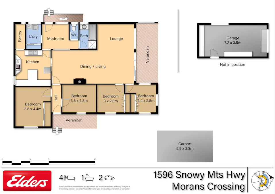 1596 Snowy Mountains Highway, Morans Crossing, NSW, 2550 - Floorplan 1