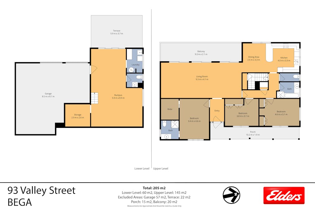 93 Valley Street, Bega, NSW, 2550 - Floorplan 1