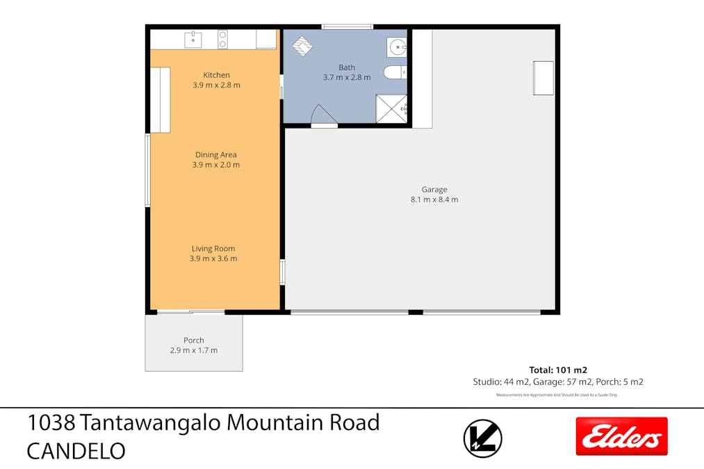 1038 Tantawangalo Mountain Road, Candelo, NSW, 2550 - Floorplan 1
