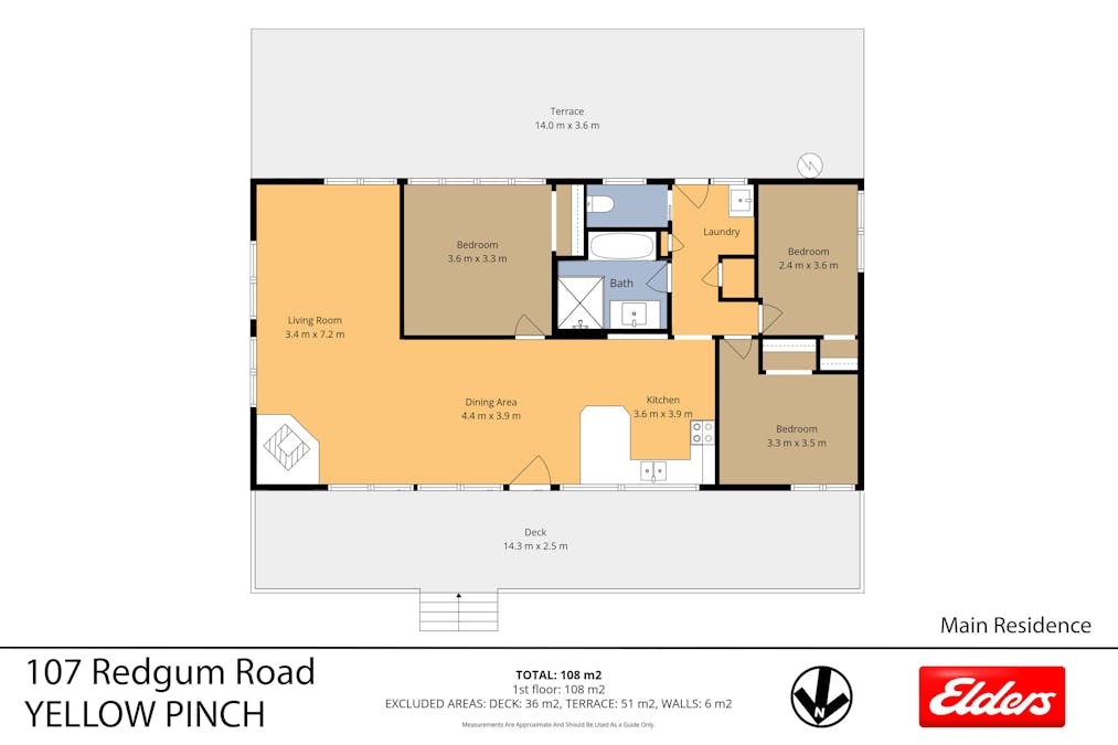 107 Red Gum Road, Yellow Pinch, NSW, 2548 - Floorplan 1