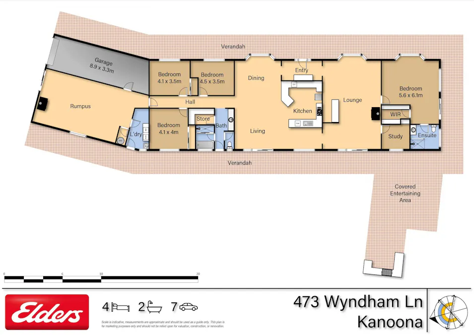 473 Wyndham Lane, Kanoona, NSW, 2550 - Floorplan 1