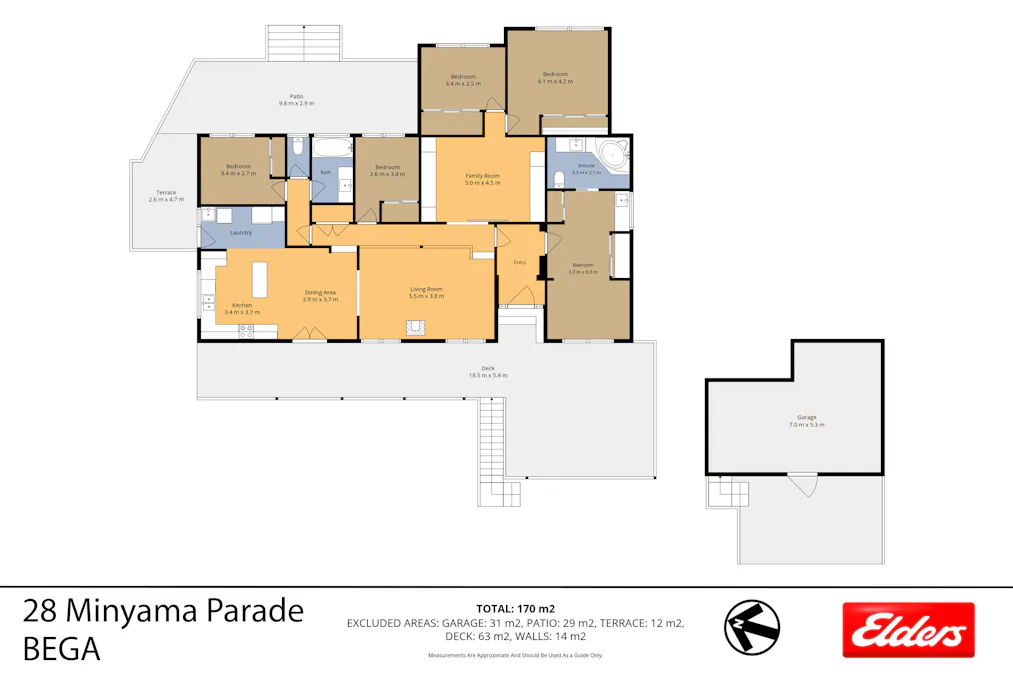 28 Minyama Parade, Bega, NSW, 2550 - Floorplan 1