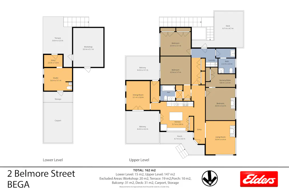 2 Belmore Street, Bega, NSW, 2550 - Floorplan 1