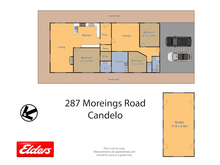 287 Moreings Road, Candelo, NSW, 2550 - Floorplan 1