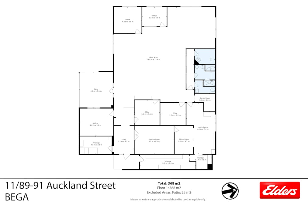 Suite 11/8 Auckland Street, Bega, NSW, 2550 - Floorplan 1