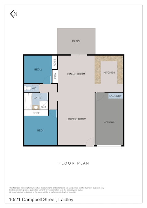 10/21 Campbell Street, Laidley, QLD, 4341 - Floorplan 1