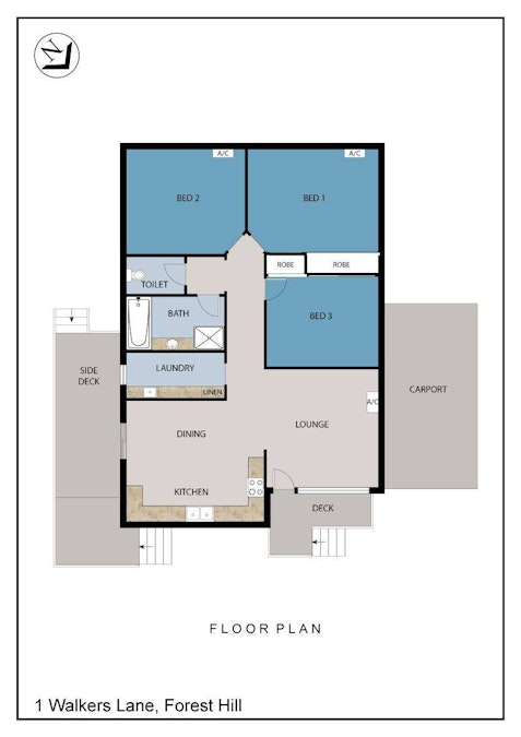 1 Walkers Lane, Forest Hill, QLD, 4342 - Floorplan 1