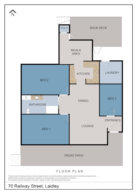 70 Railway Street, Laidley, QLD, 4341 - Floorplan 1