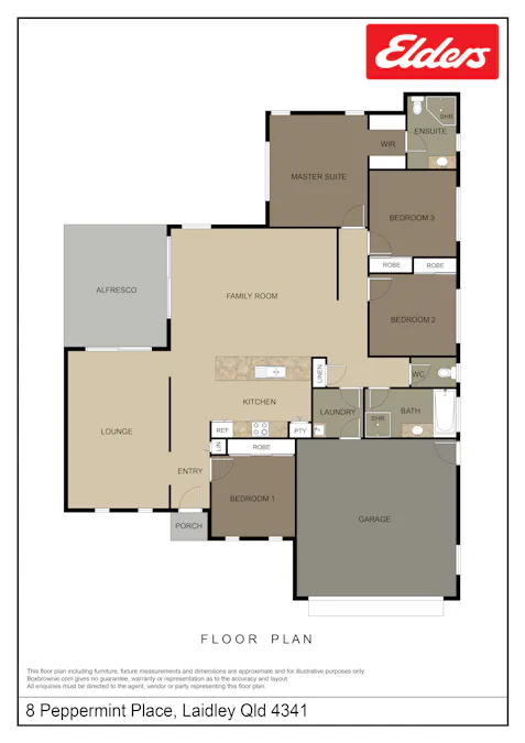 8 Peppermint Place, Laidley, QLD, 4341 - Floorplan 1