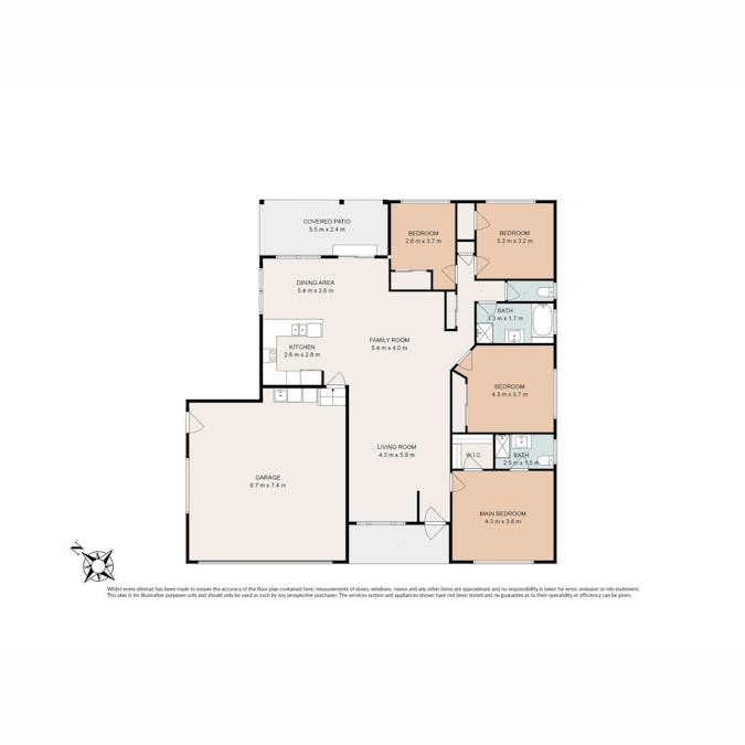 38 Kunkala Court, Rosewood, QLD, 4340 - Floorplan 1