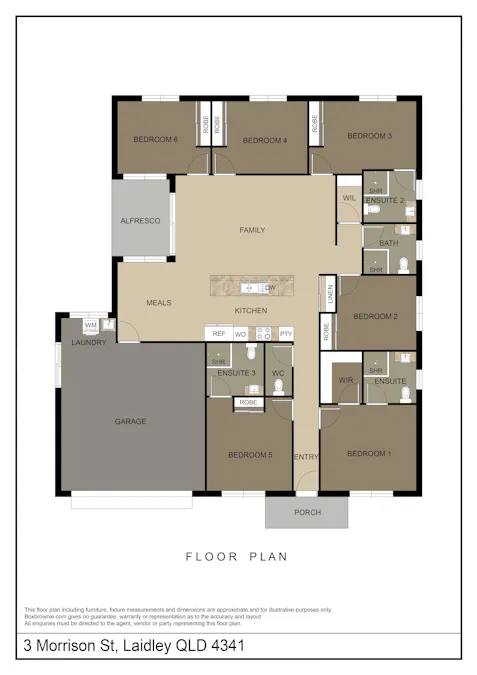 3 Morrison Street, Laidley, QLD, 4341 - Floorplan 1