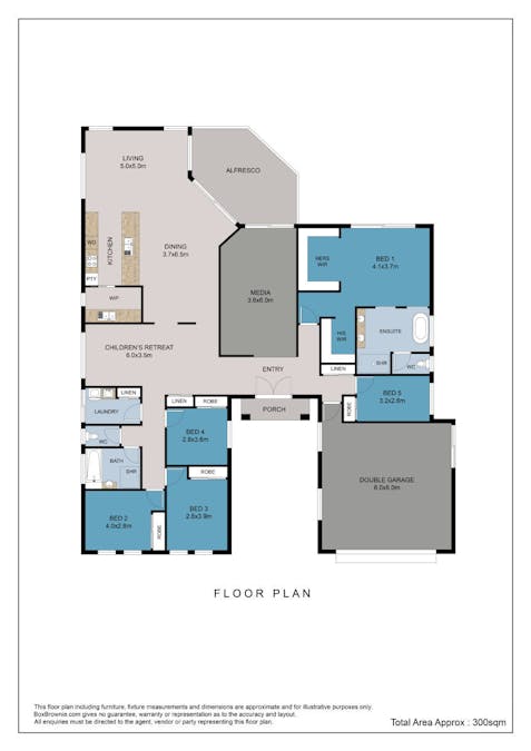 1 Coot Place, Laidley Heights, QLD, 4341 - Floorplan 1