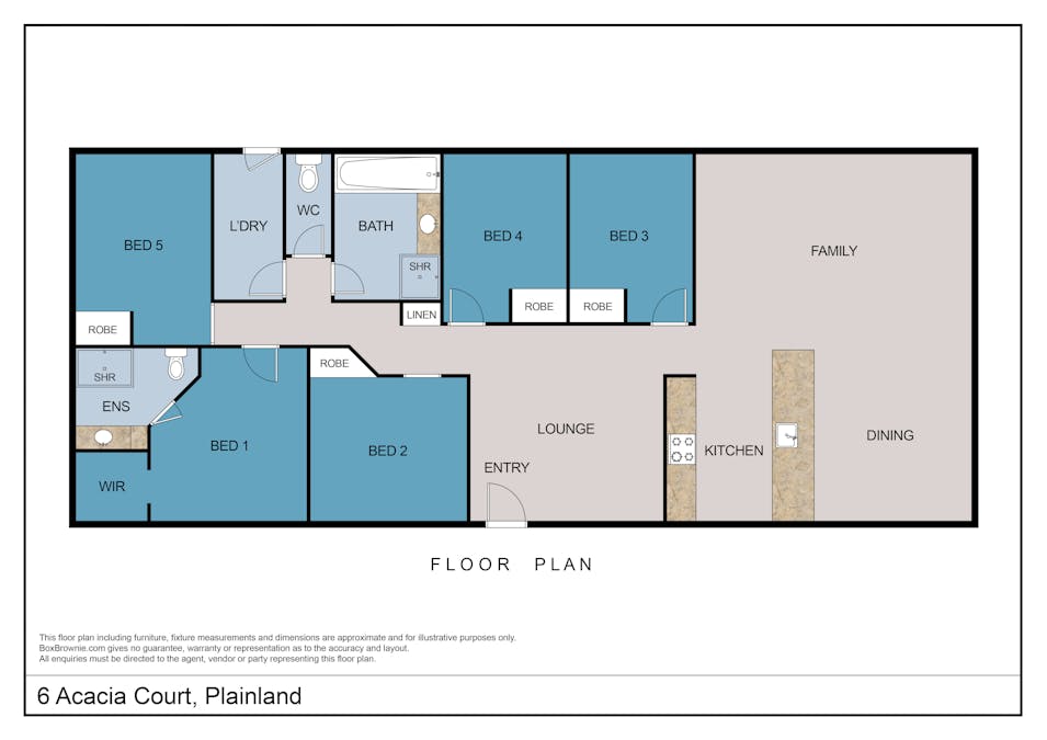 6 Acacia Court, Plainland, QLD, 4341 - Floorplan 1
