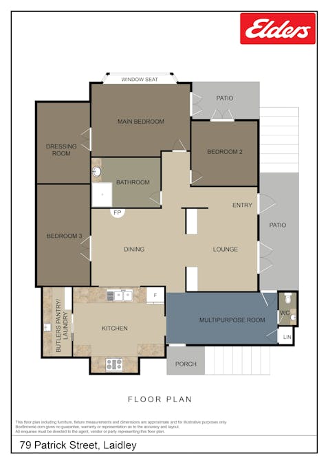 79 Patrick Street, Laidley, QLD, 4341 - Floorplan 1