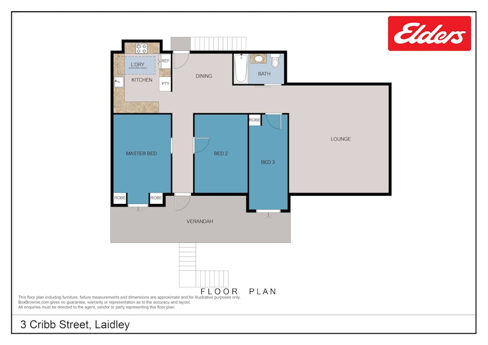 3 Cribb Street, Laidley, QLD, 4341 - Floorplan 1