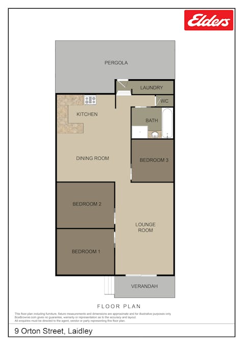 9 Orton Street, Laidley, QLD, 4341 - Floorplan 1