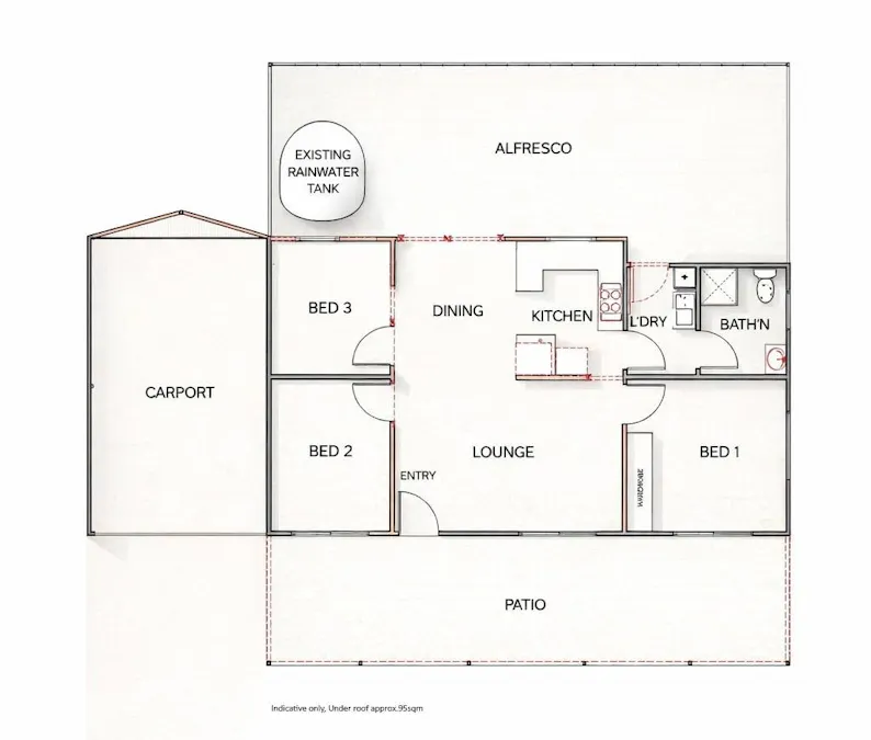 7 Frome Street, Laidley, QLD, 4341 - Floorplan 1