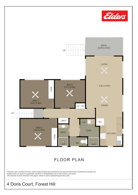 4 Doris Court, Forest Hill, QLD, 4342 - Floorplan 1