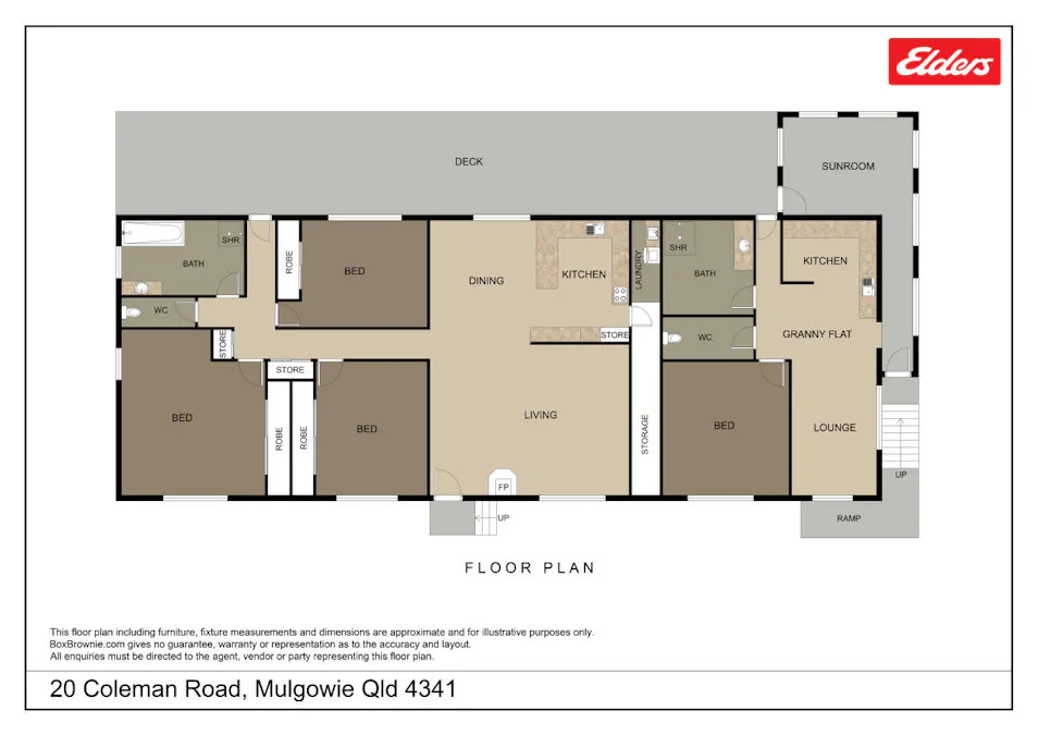20 Coleman Road, Mulgowie, QLD, 4341 - Floorplan 1