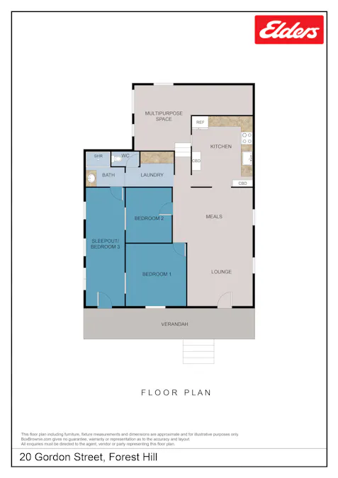 20 Gordon Street, Forest Hill, QLD, 4342 - Floorplan 1