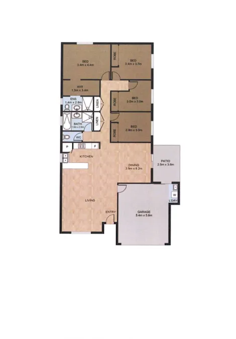 Laidley North, QLD, 4341 - Floorplan 1