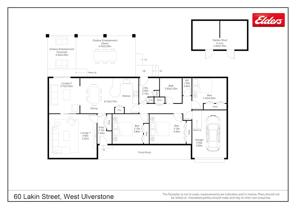 60 Lakin Street, West Ulverstone, TAS, 7315 - Floorplan 1