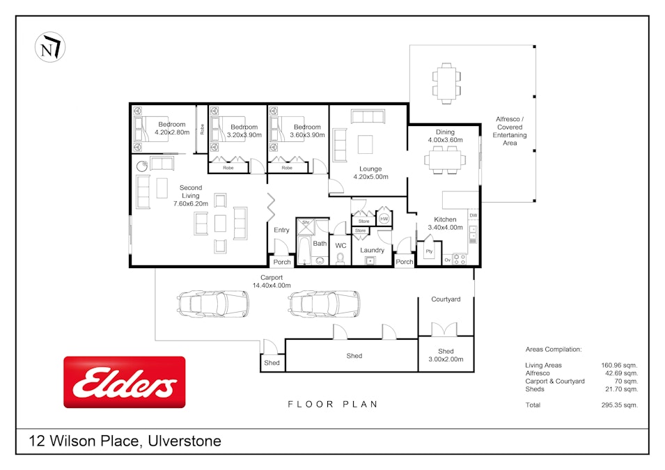 12 Wilson Place, Ulverstone, TAS, 7315 - Floorplan 1