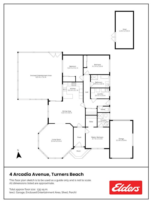 4 Arcadia Avenue, Turners Beach, TAS, 7315 - Floorplan 1