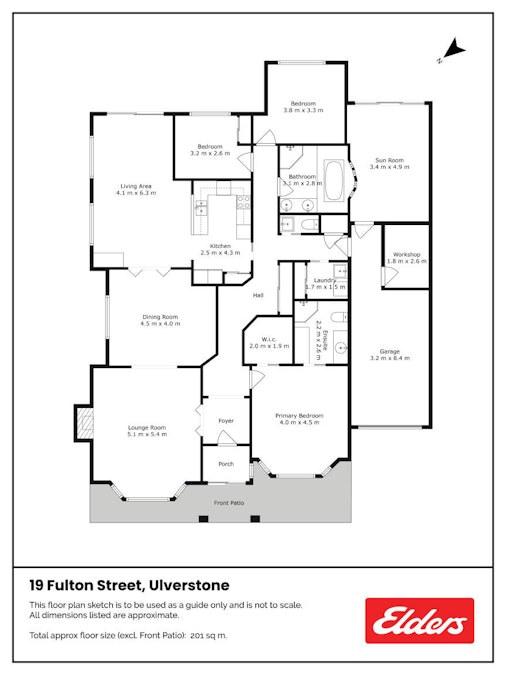 19 Fulton Street, Ulverstone, TAS, 7315 - Floorplan 1